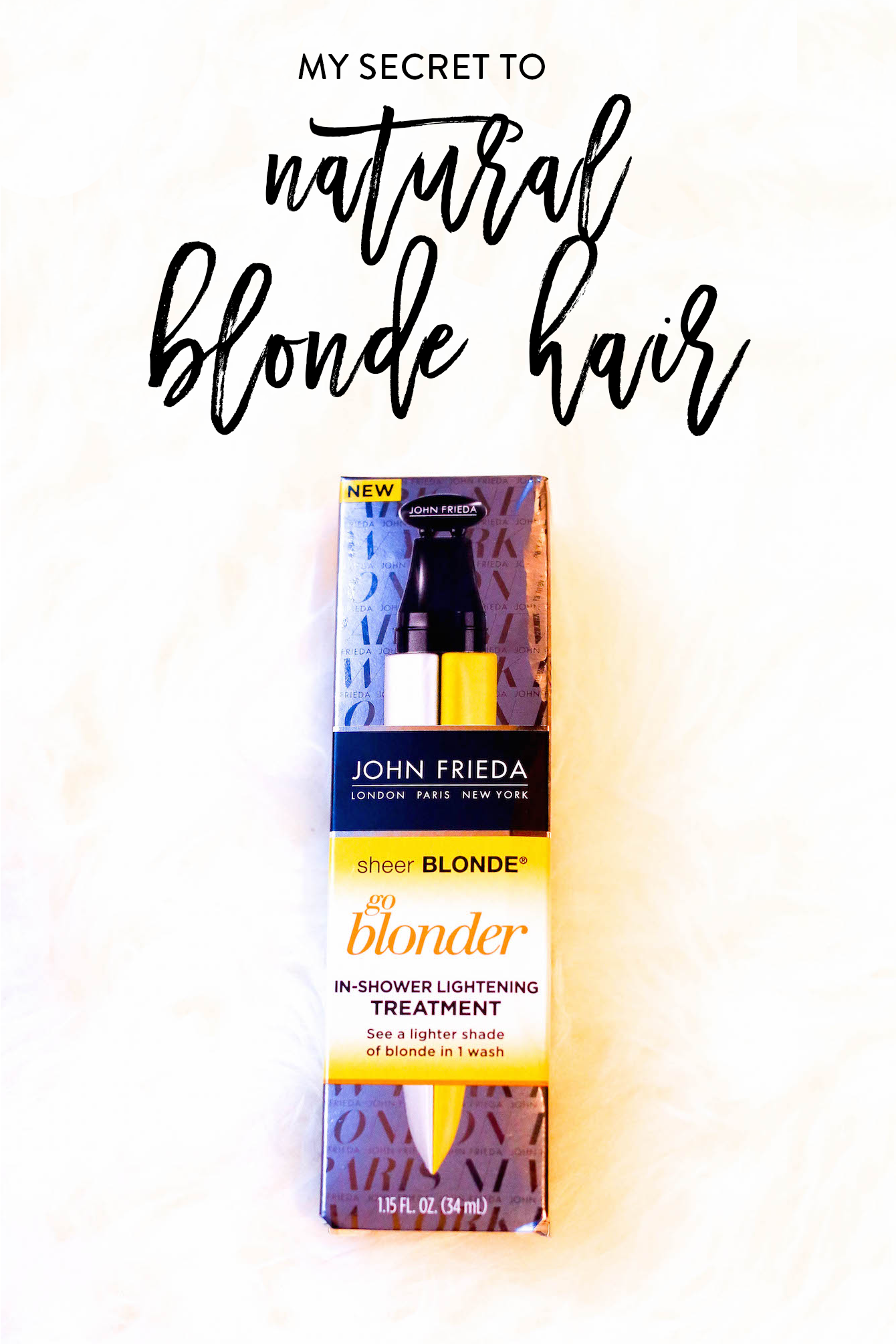 My Secret To Naturally Blonde Hair