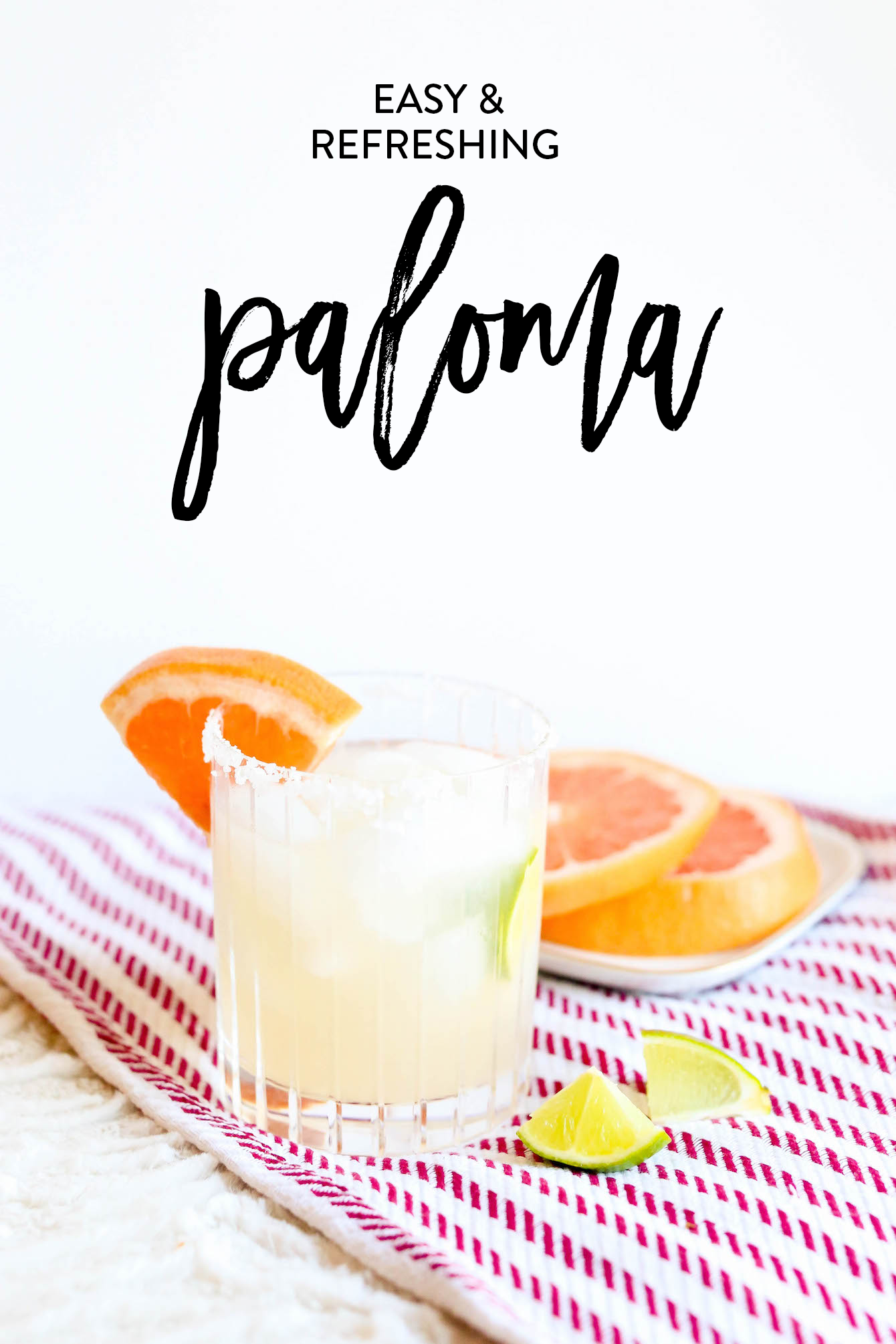 Charming Cocktails Easy Summer Paloma Charmingly Styled