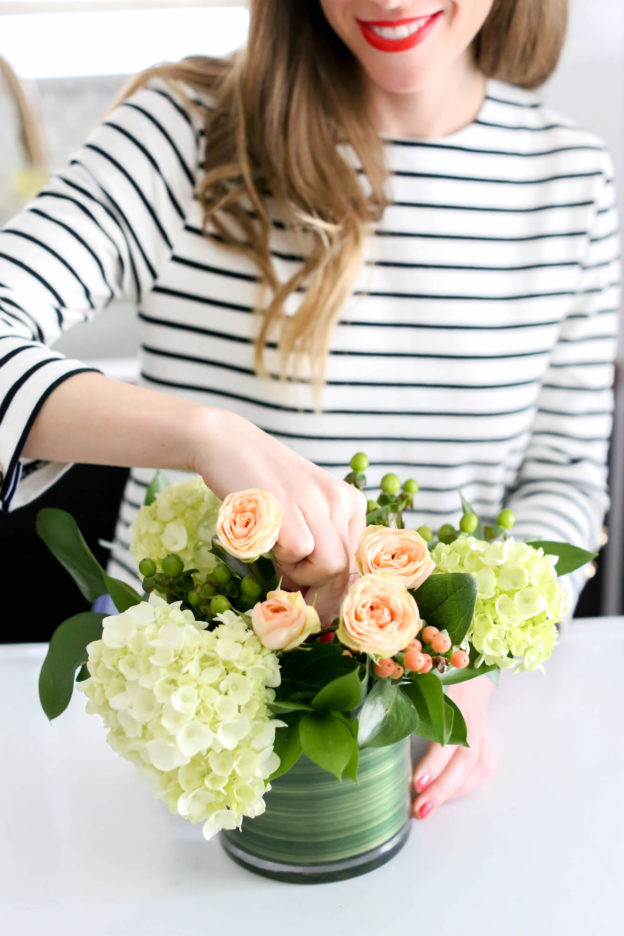 How to Arrange Flowers Like A Pro Charmingly Styled