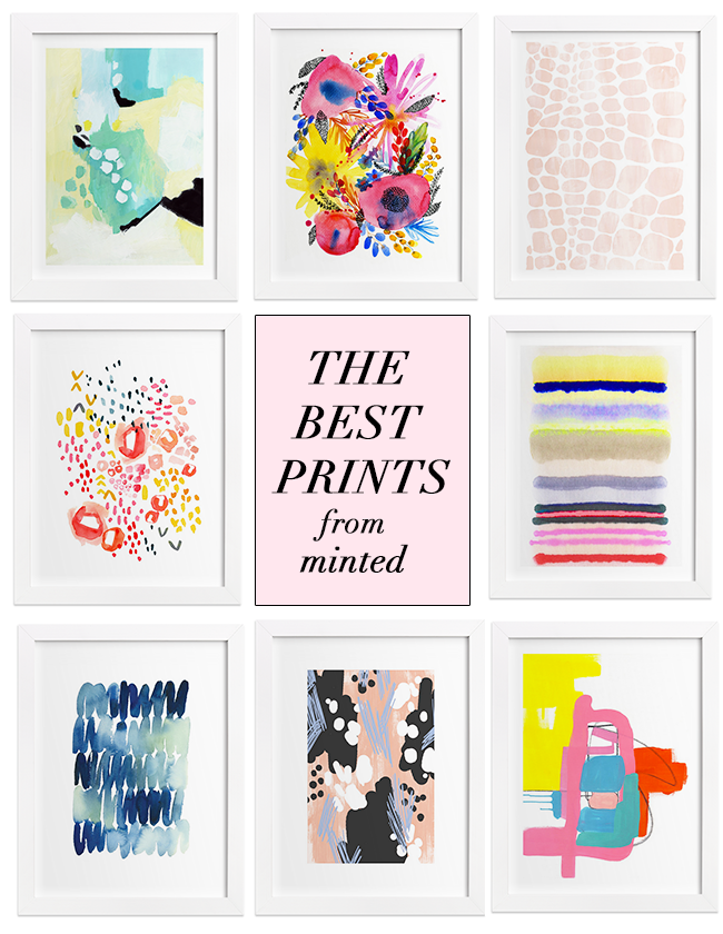 the best prints from minted. | Charmingly Styled