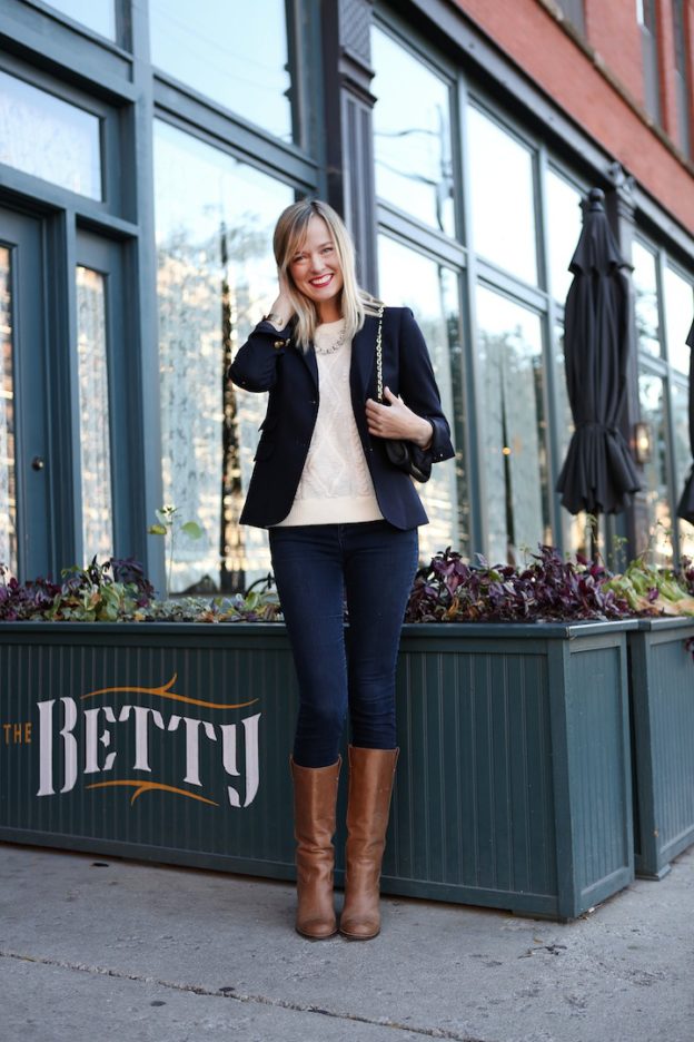 How to style a Navy Blazer