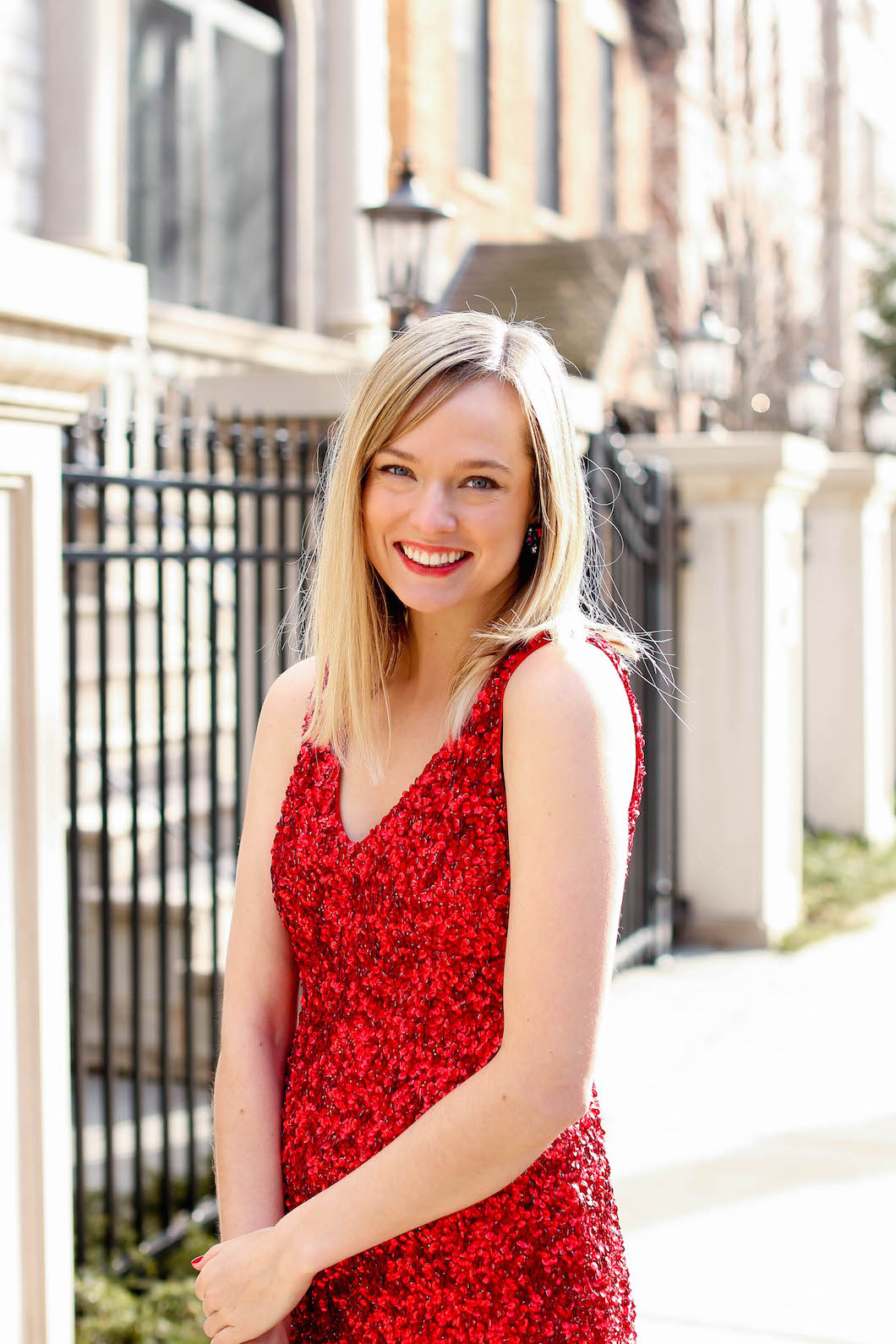 Little Red Dress for Valentine's Day | Charmingly Styled