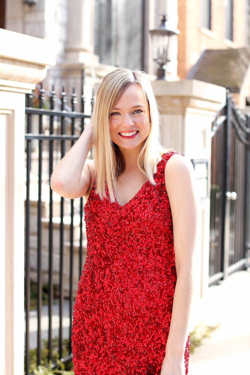 Little Red Dress for Valentine's Day | Charmingly Styled