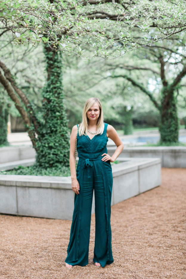 My Favorite Anthropologie Jumpsuit | Charmingly Styled