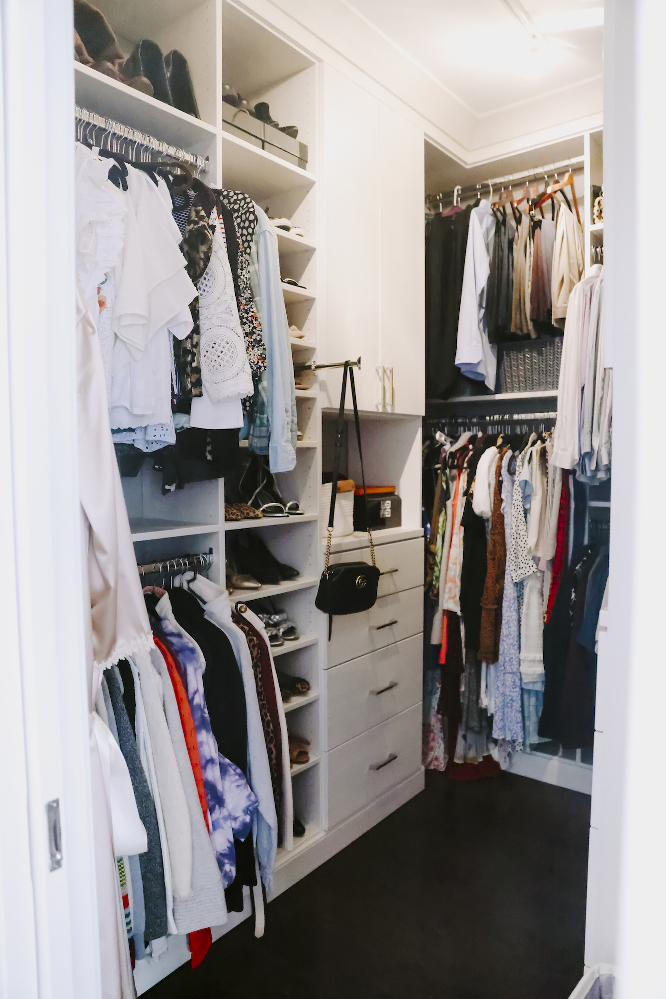 Small Coat Closet Organization Makeover - Average But Inspired